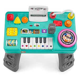 Kids Interactive Learning Activity Table with Music, Piano & Educational Games